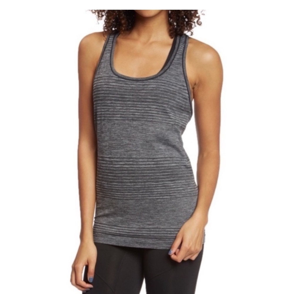 Patagonia Gatewood Tank Top Womens Gray Space Dye Racerback Athletic Medium